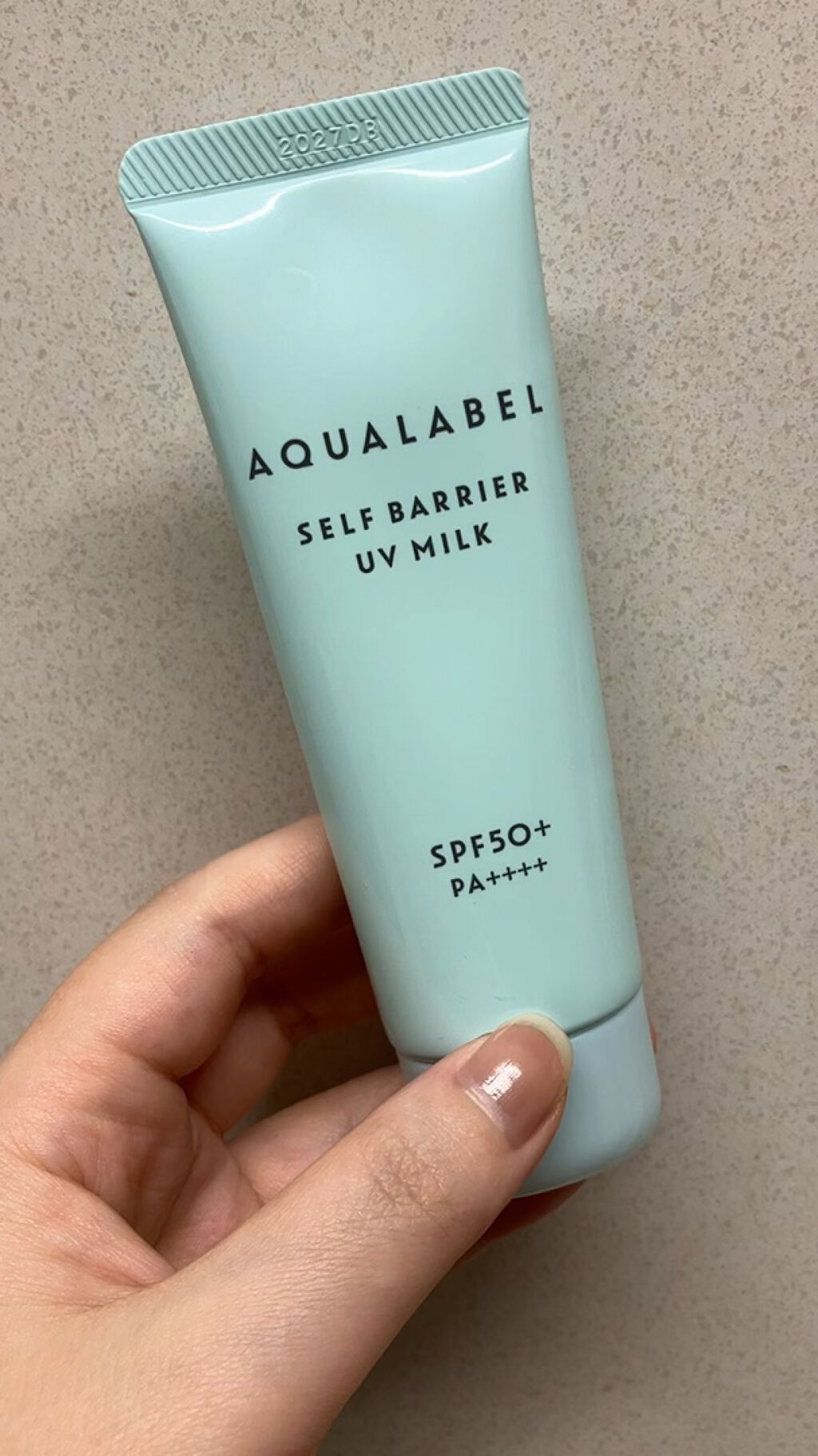 セルフバリア UV ミルク/アクアレーベル/乳液を使ったクチコミ（1枚目）