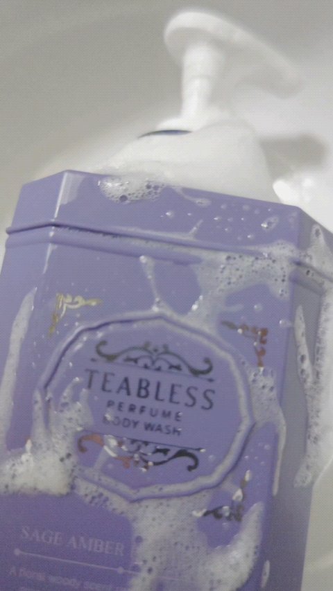 パフュームボディウォッシュ セージアンバーパープルティー/TEABLESS/ボディソープの動画クチコミ5つ目