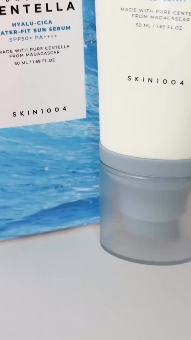 ヒアルーシカ ウォーターフィット サンセラム/SKIN1004/日焼け止めローションを使ったクチコミ（1枚目）