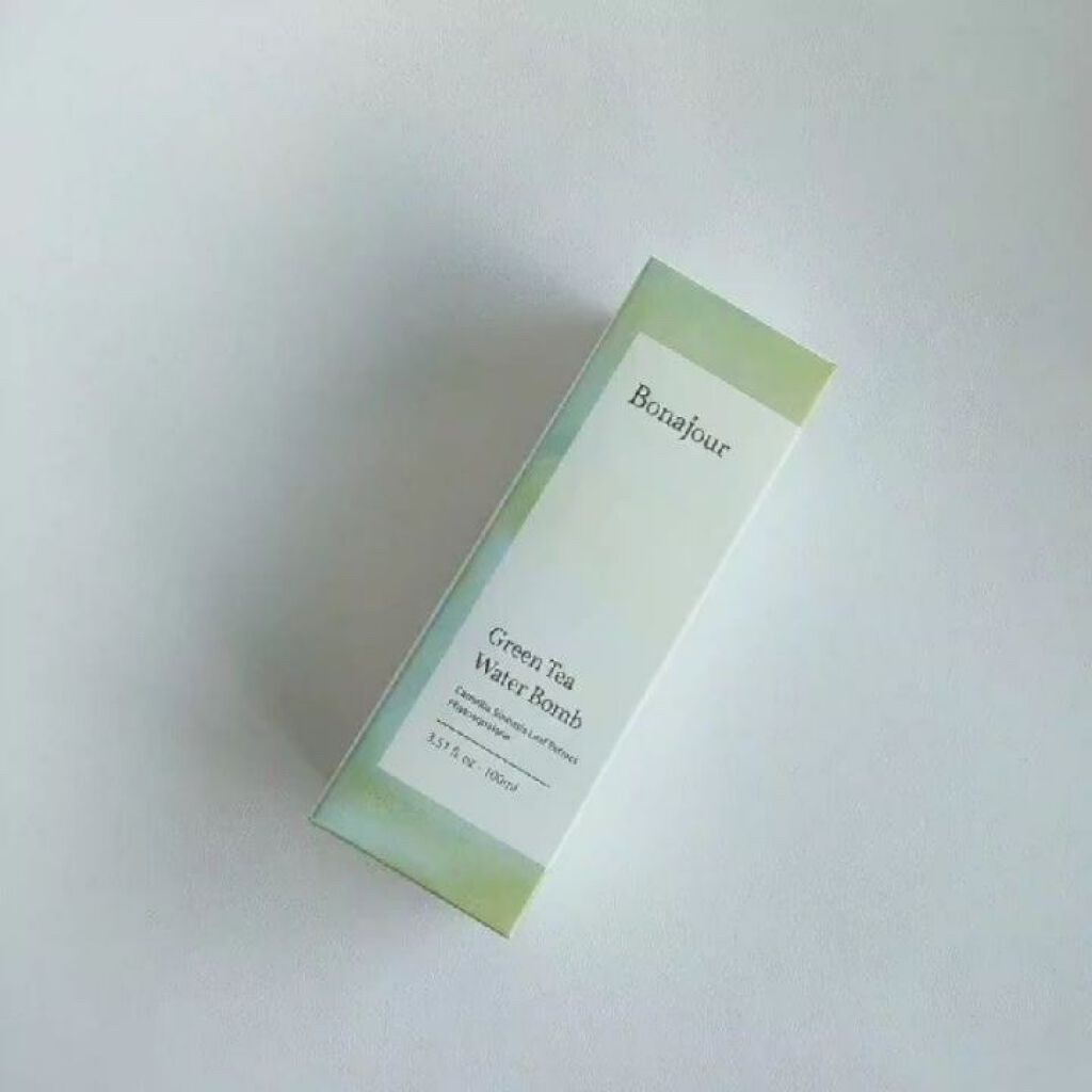 グリーンティーウォーターボム/Bonajour/フェイスクリームを使ったクチコミ（3枚目）