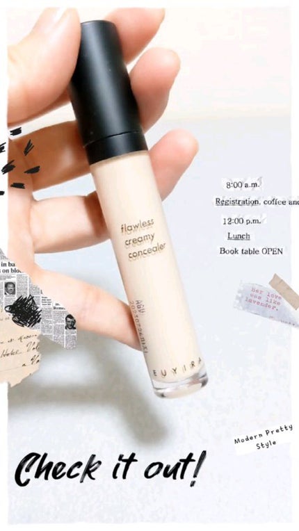 フローレス クリーミー コンシーラー/EUYIRA/リキッドコンシーラーの人気ショート動画