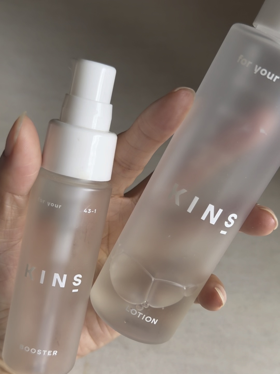 KINS ローション/KINS/化粧水の動画クチコミ1つ目