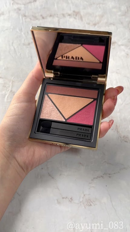ダイメンションズ マルチエフェクト アイシャドウ/PRADA BEAUTY/アイシャドウパレットを使ったクチコミ(1枚目)