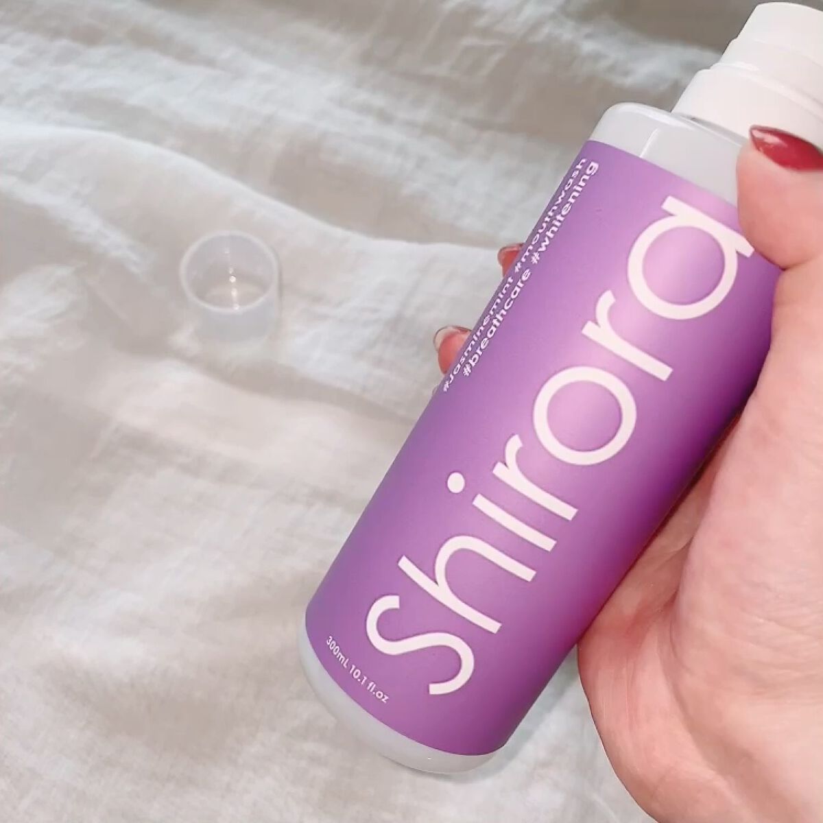 ホワイトニングデンタルリンス/Shirora/マウスウォッシュ・スプレーの動画クチコミ1つ目