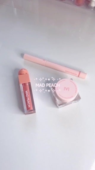 マッドピーチグロウフィットムードグロス/MAD PEACH/リップグロスを使ったクチコミ(1枚目)