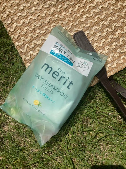 メリット ドライシャンプーシート すっきり爽快タイプ/メリット/ドライシャンプーの人気ショート動画