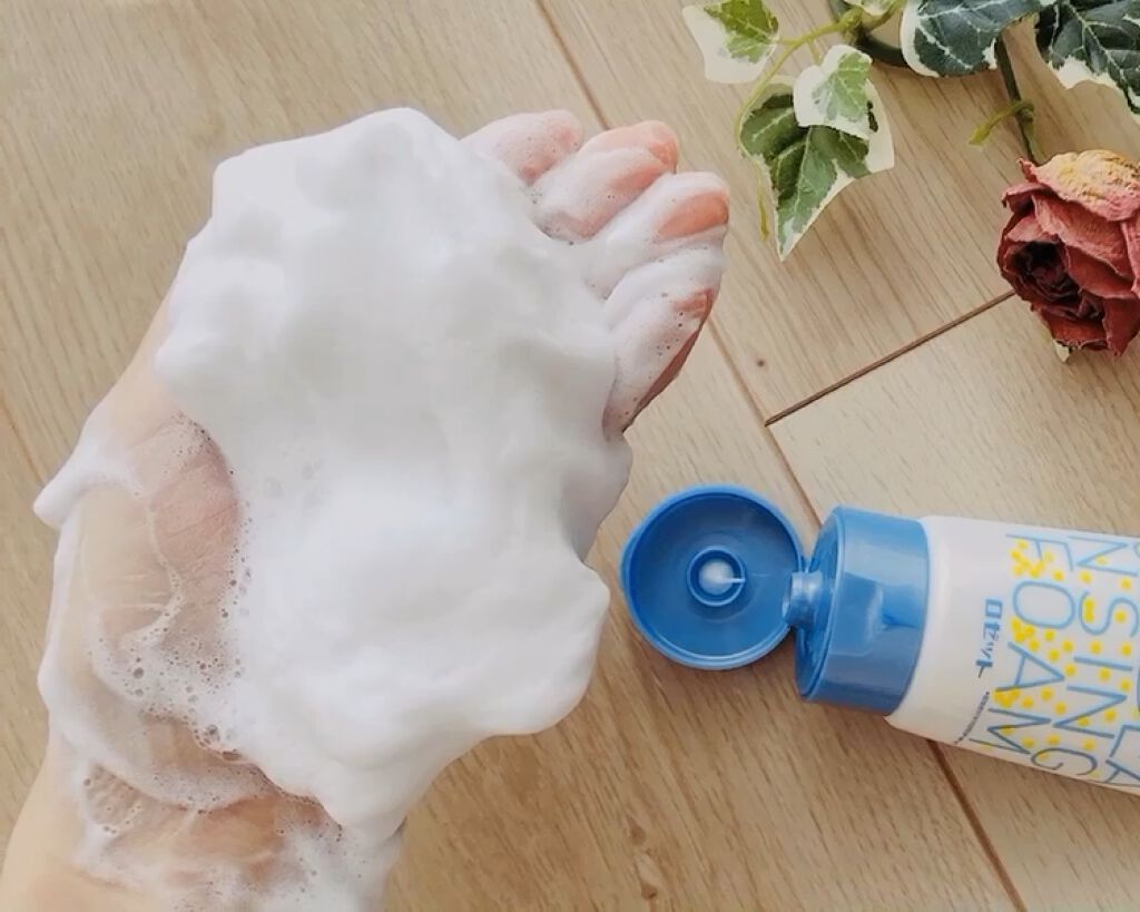 セラミド濃密泡洗顔料/ロゼット/洗顔フォームの動画クチコミ2つ目