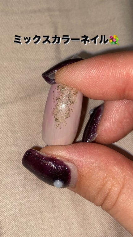 BRG ジェルネイル/DAISO/ジェルネイルの人気ショート動画