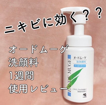 泡洗顔料 さっぱりタイプ/オードムーゲ/泡洗顔を使ったクチコミ(1枚目)