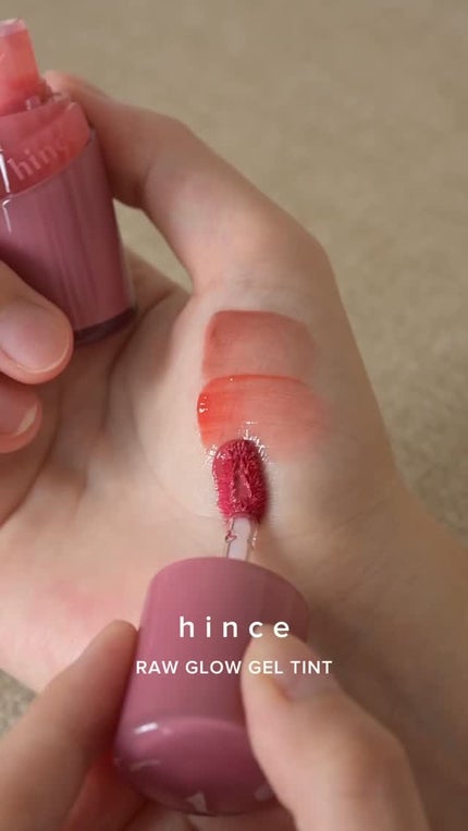 ロウグロウジェルティント/hince/リップティントの人気ショート動画