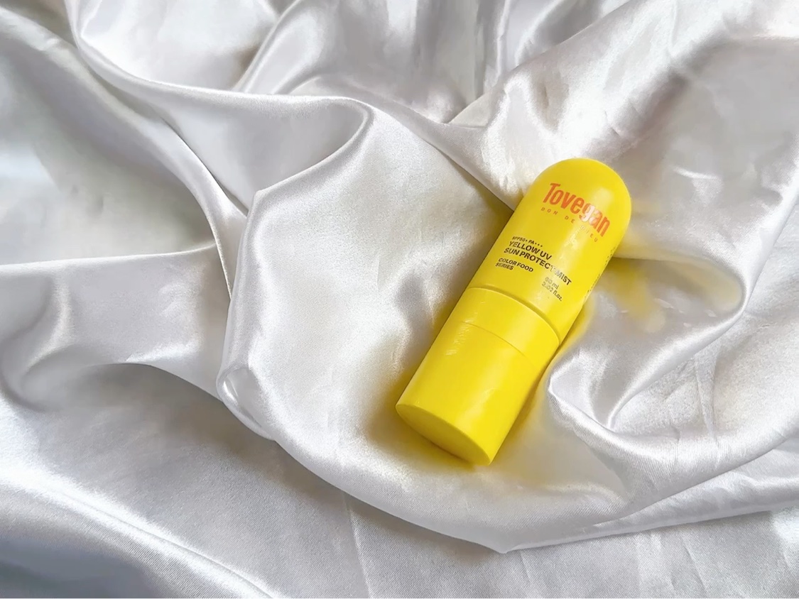 カラーフードシリーズ イエローUVサンプロテクトミスト SPF50+ PA+++/Tovegan/日焼け止めミスト・スプレーを使ったクチコミ（3枚目）