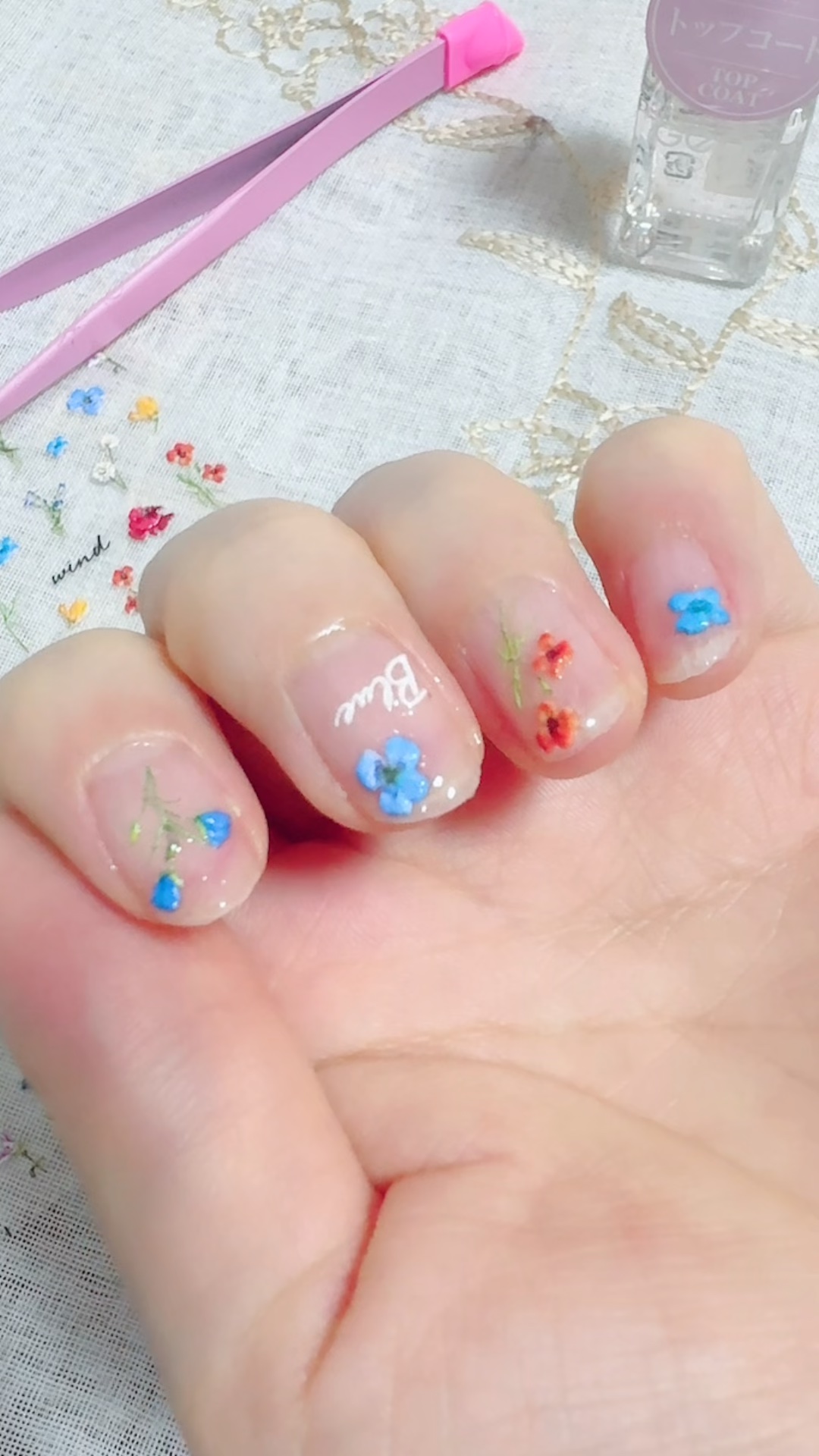 トップコート/GENE TOKYO/ネイルトップコートの動画クチコミ1つ目