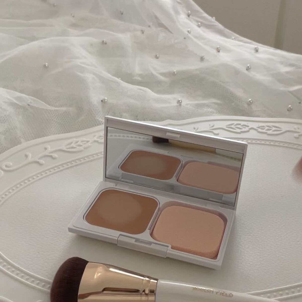 マーシュフィールド SC クリーミィタッチファンデ/マーシュ・フィールド/クリーム・エマルジョンファンデーションの動画クチコミ2つ目