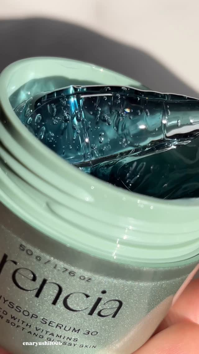 💎🫧🦕🩵🫐🦋🫧 💙⁺°₊·☪︎⋆˚｡𖤐⡱

【Arencia アレンシア】
@arencia_jp 

☁️ヒソップもちセラム　50g


透明ツヤあふれるたまごつるん美肌！
ガラス玉肌これ一つで完成💎✨

______