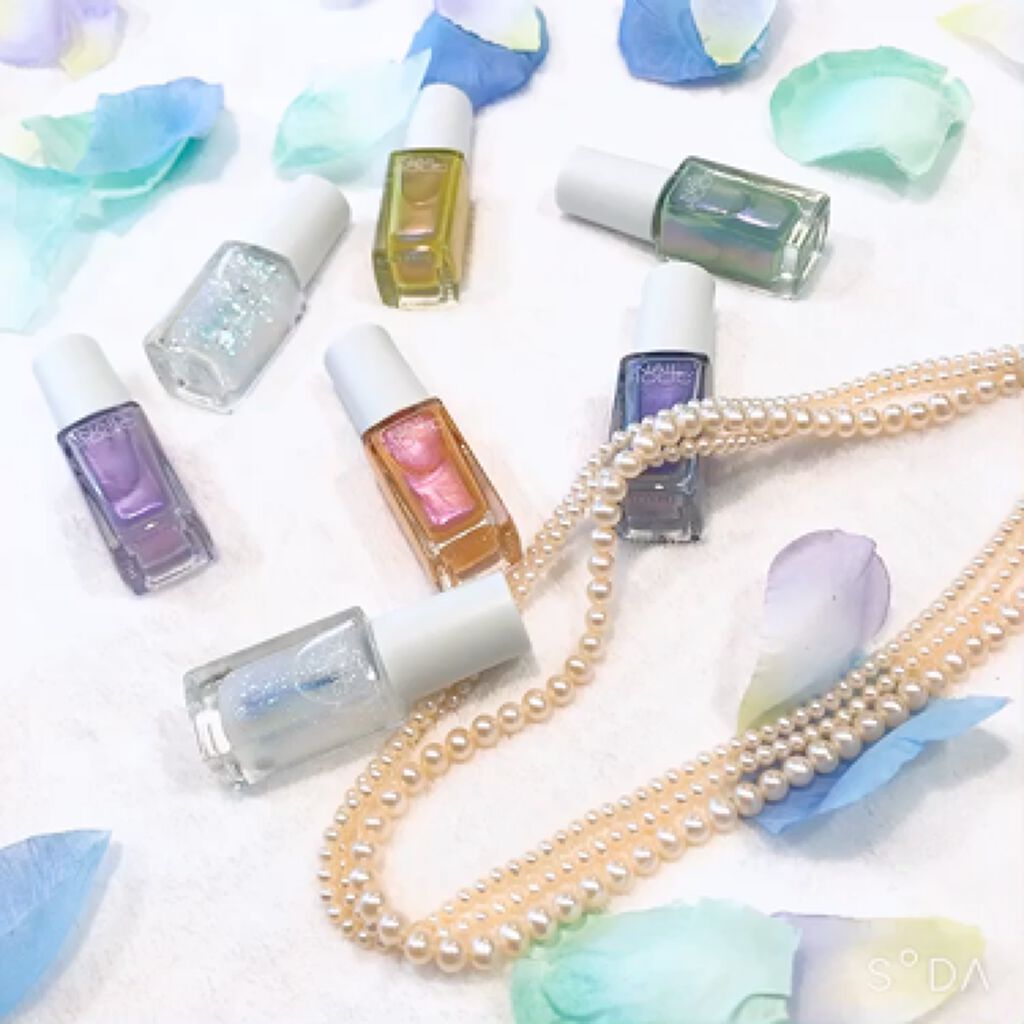 ネイルホリック リミテッドカラー Sea Shell/ネイルホリック/マニキュアを使ったクチコミ（2枚目）