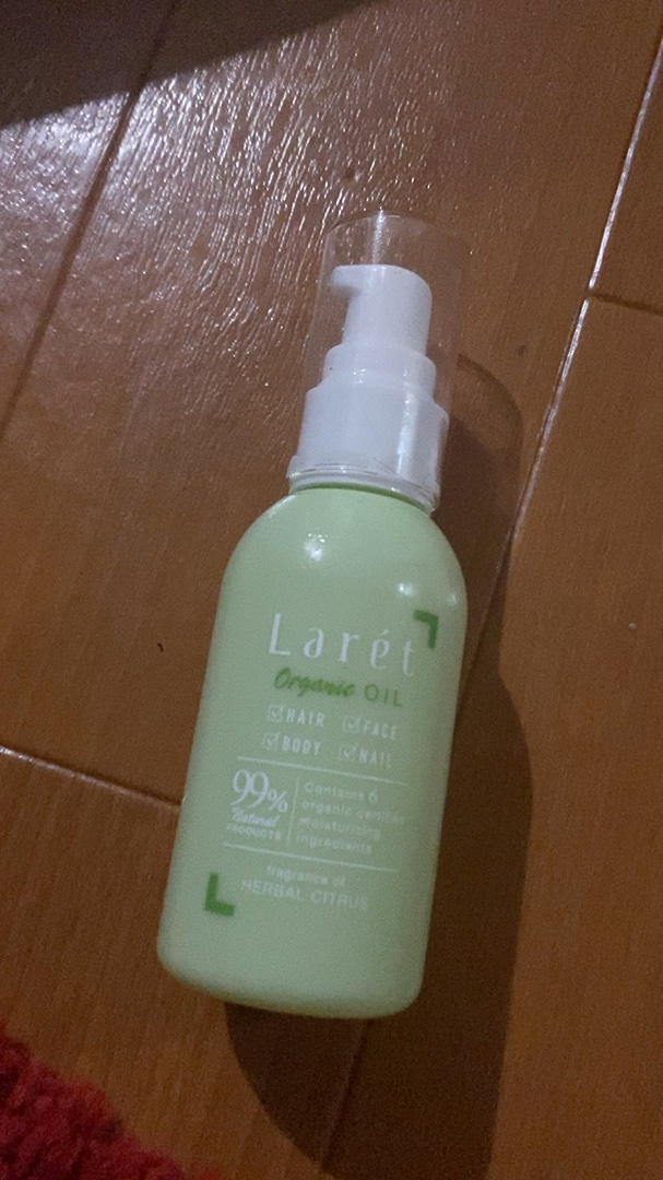 オーガニックオイル/Laret/ヘアオイルの動画クチコミ4つ目