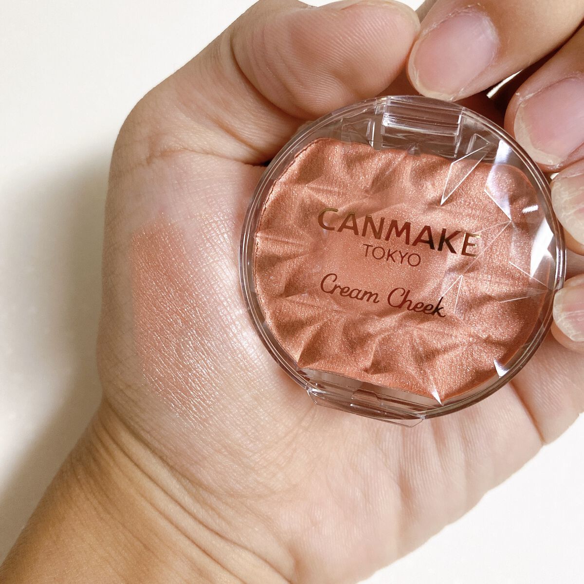 クリームチーク(パールタイプ)/キャンメイク/ジェル・クリームチークの人気ショート動画