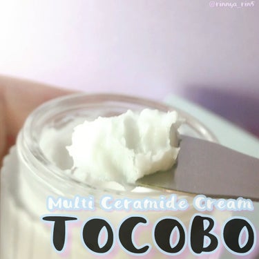 MULTI CERAMIDE CREAM/TOCOBO/フェイスクリームを使ったクチコミ（1枚目）