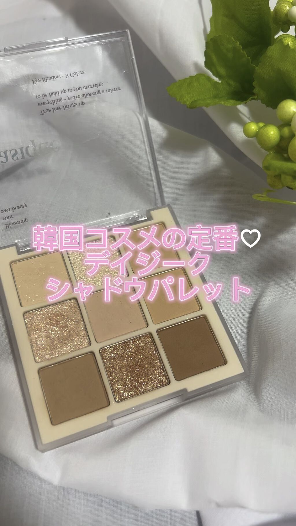 シャドウパレット/dasique/アイシャドウパレットを使ったクチコミ（1枚目）