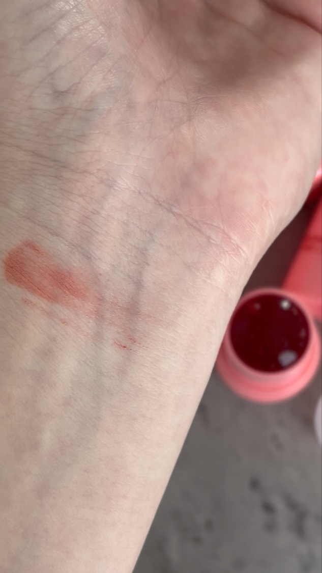 Cooling Water Jelly Tint リップ＆チーク/Milk MAKEUP/口紅を使ったクチコミ（3枚目）