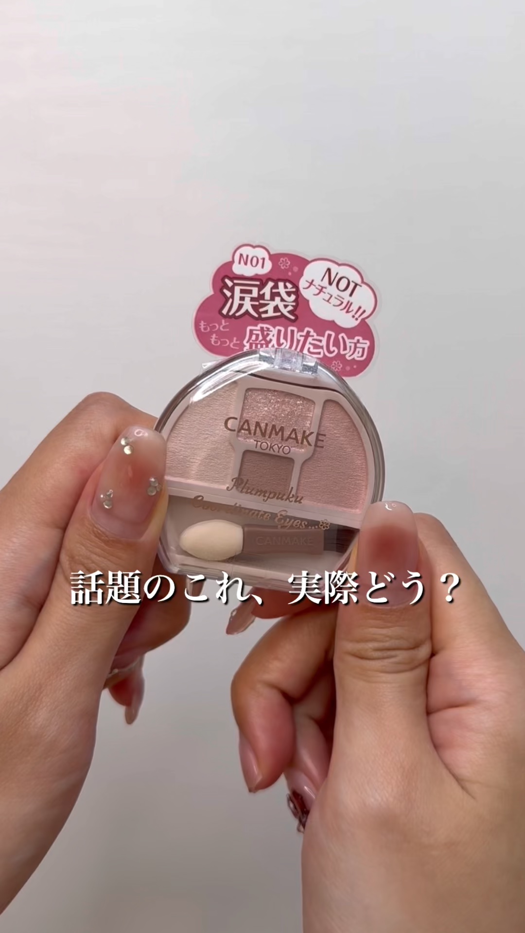 プランぷくコーデアイズNeo/キャンメイク/アイシャドウを使ったクチコミ（1枚目）