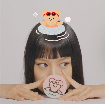 【ペリペラ×TETEUM】オイル キャプチャー クーリング パウダー/PERIPERA/ルースパウダーを使ったクチコミ(1枚目)