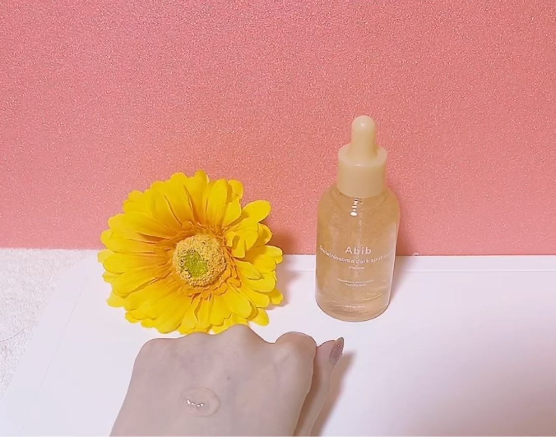 グルタチオンソームダークスポットセラムビタドロップ/Abib /美容液を使ったクチコミ（2枚目）