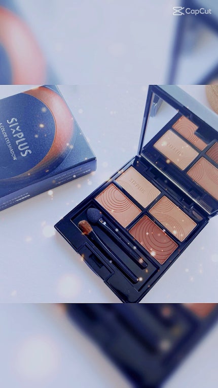 SIXPLUS 4色アイシャドウ/SIXPLUS/アイシャドウパレットの人気ショート動画