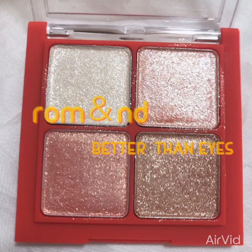 グラスティングウォーターティント/rom&nd/リップティントの動画クチコミ5つ目