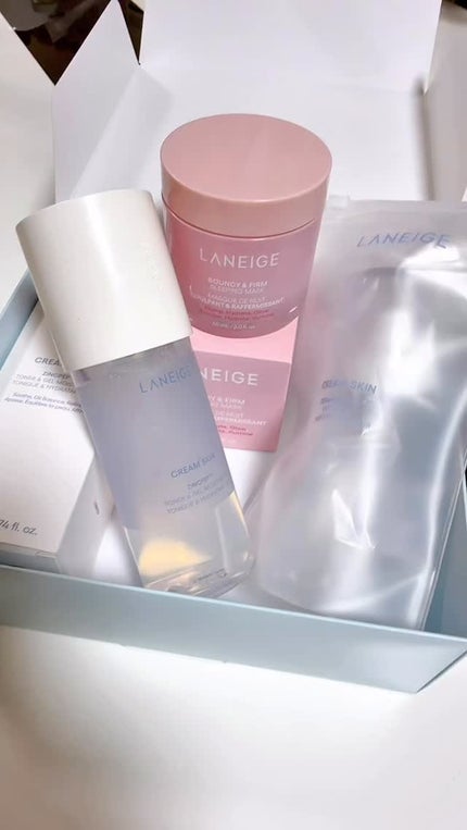 バウンシースリーピングマスク/LANEIGE/フェイスクリームの人気ショート動画