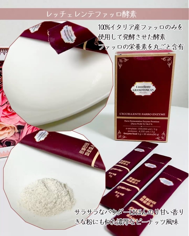 レッチェレンテファッロ酵素/Grain On/美容サプリメントを使ったクチコミ（1枚目）