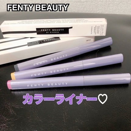 FLYPENCIL LONGWEAR PENCIL EYELINEAR/FENTY BEAUTY BY RIHANNA/ペンシルアイライナーの人気ショート動画
