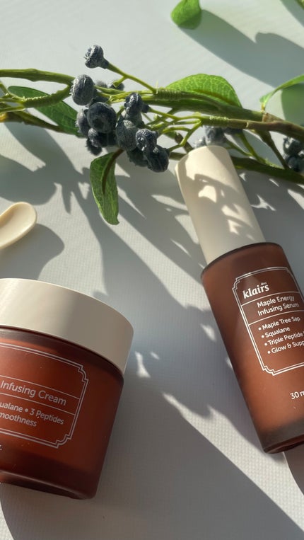 メープルエナジーインフュージングクリーム/Klairs/フェイスクリームの人気ショート動画