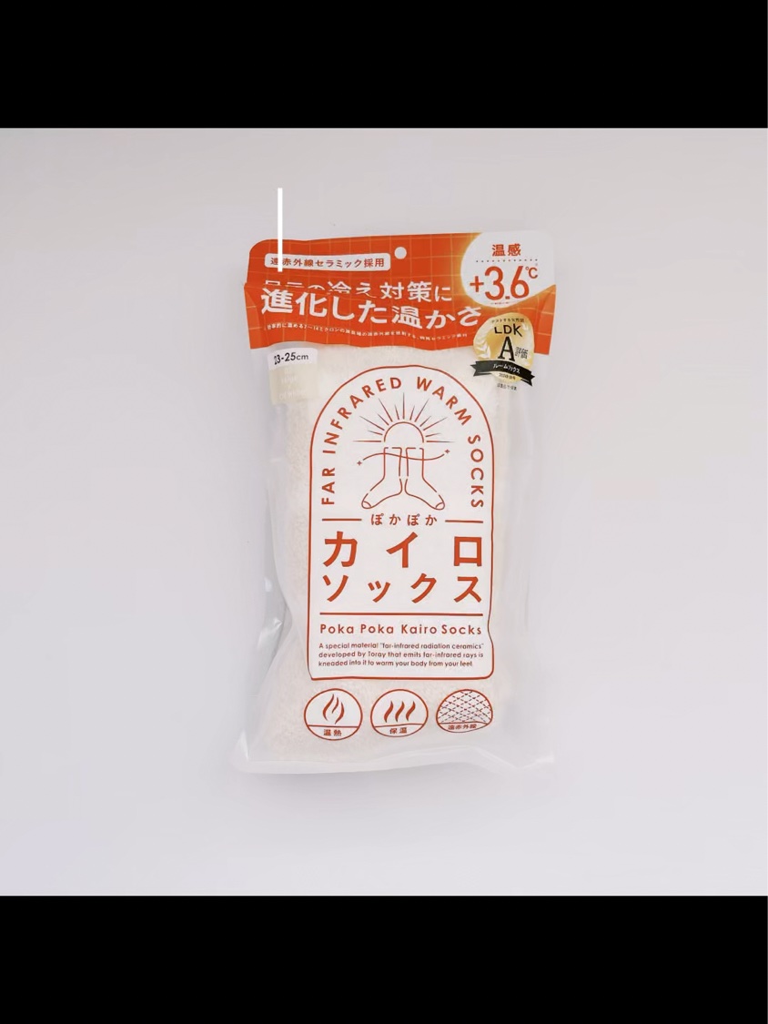 ぽかぽかカイロソックス/カイロソックス/暖かい靴下を使ったクチコミ（1枚目）