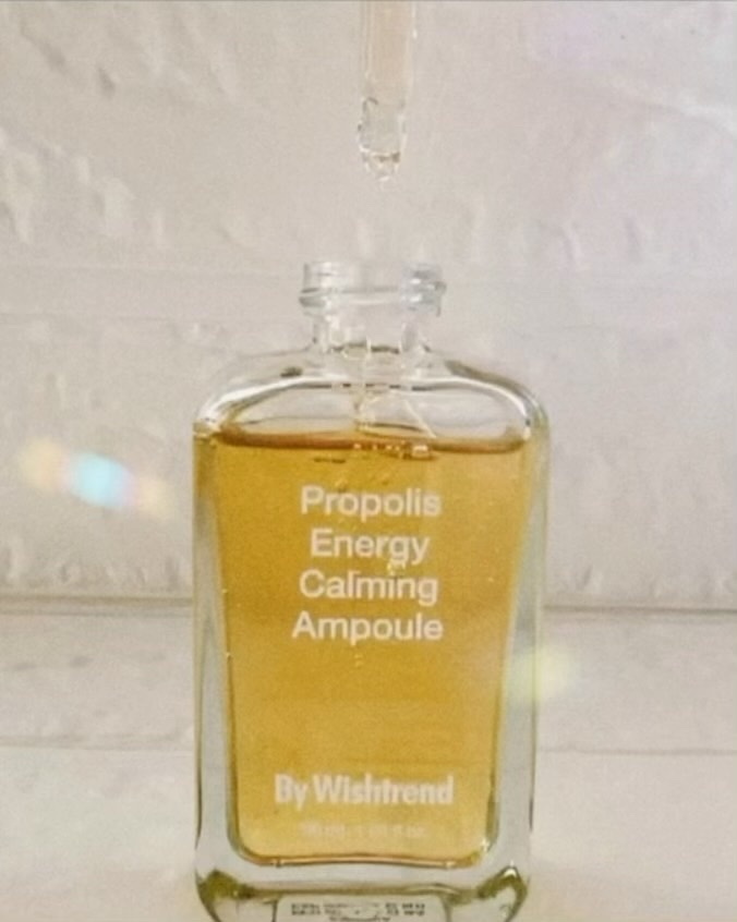 プロポリスエナジーカーミングアンプル/By Wishtrend/美容液を使ったクチコミ（3枚目）