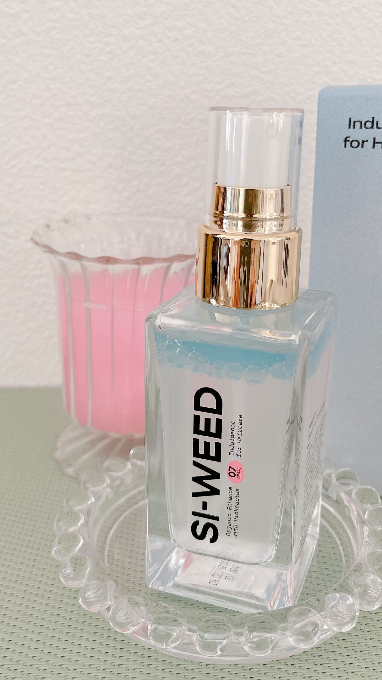 ORGANIC HAIR SI-WEED MIST/PINKGHOST/ヘアミストを使ったクチコミ（1枚目）