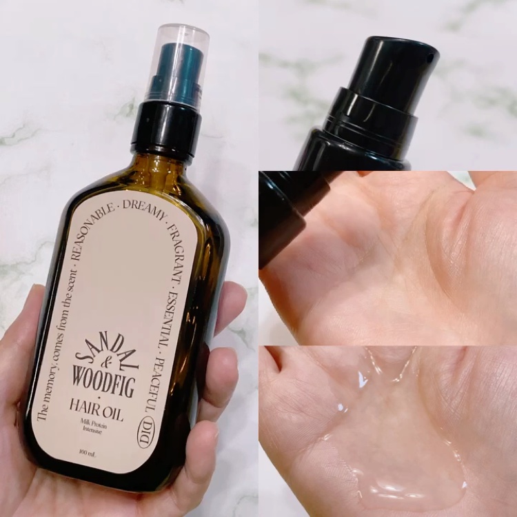 ミルクプロテインインテンシブヘアオイル/odiD/ヘアオイルを使ったクチコミ（2枚目）