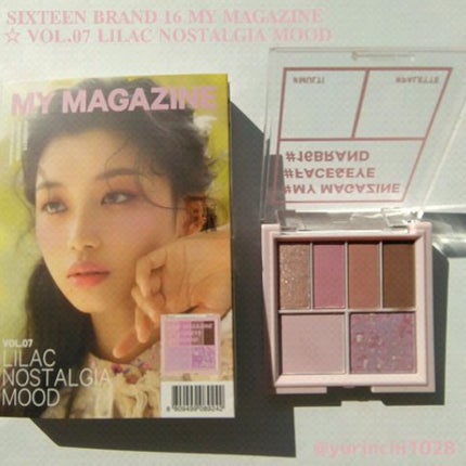 16 MY MAGAZINE/16BRAND/アイシャドウパレットの人気ショート動画