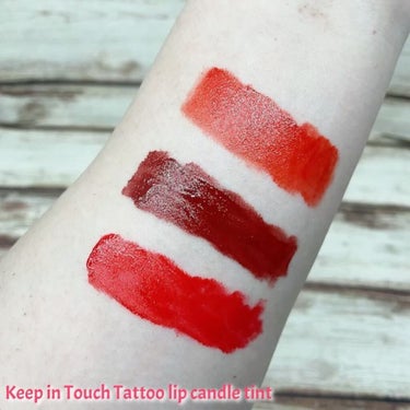 Tattoo lip candle tint/Keep in Touch/口紅の動画クチコミ3つ目