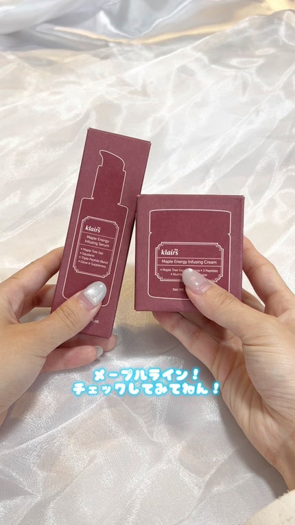 メープル3Dバリアクリーム/Klairs/フェイスクリームの人気ショート動画
