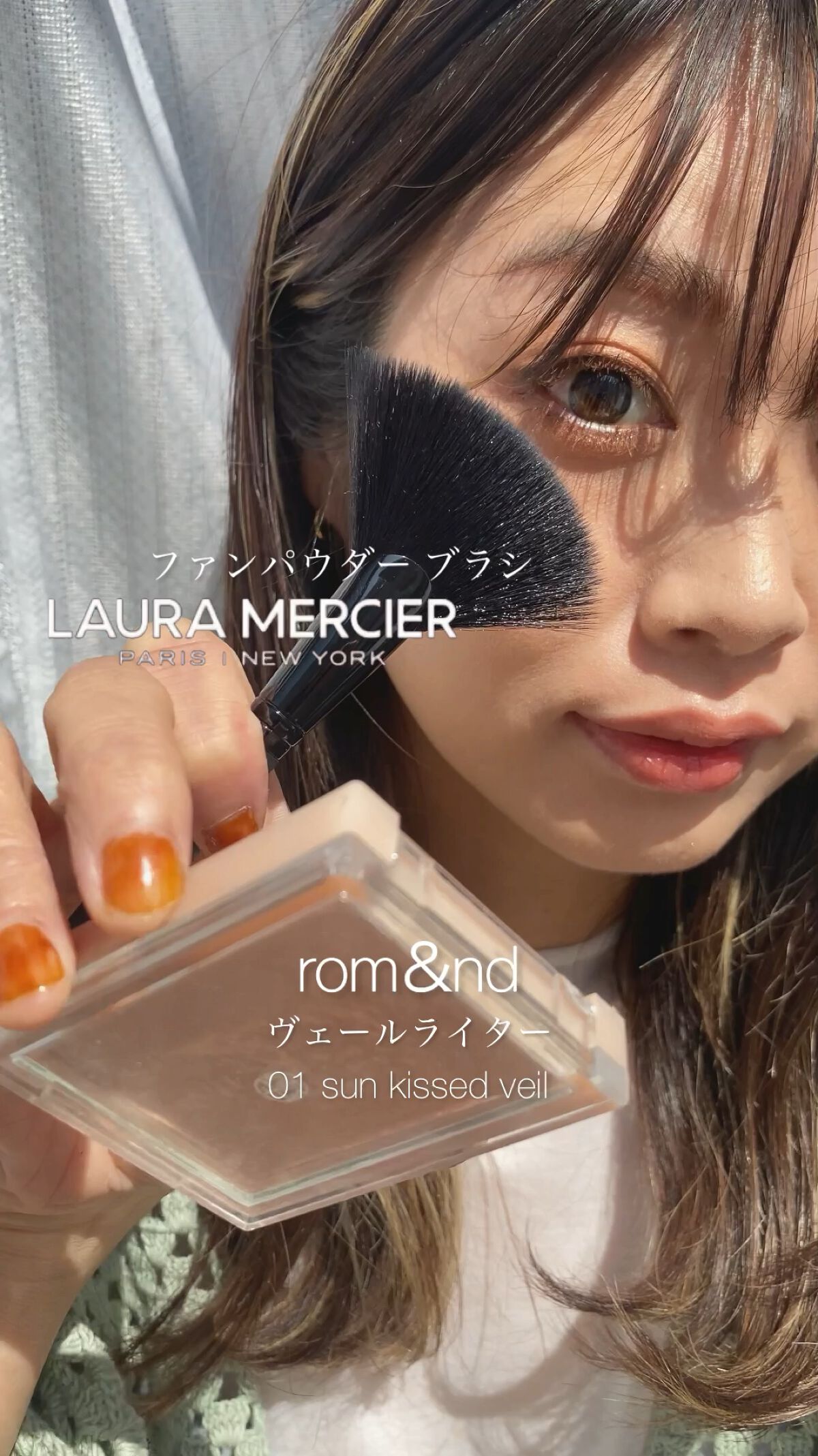 ファンパウダー ブラシ/ローラ メルシエ/メイクブラシを使ったクチコミ（1枚目）