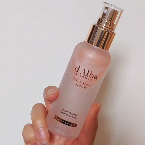 ダルバ ホワイトトリュフバイタルスプレーセラム/ダルバ/ミスト状化粧水を使ったクチコミ（3枚目）