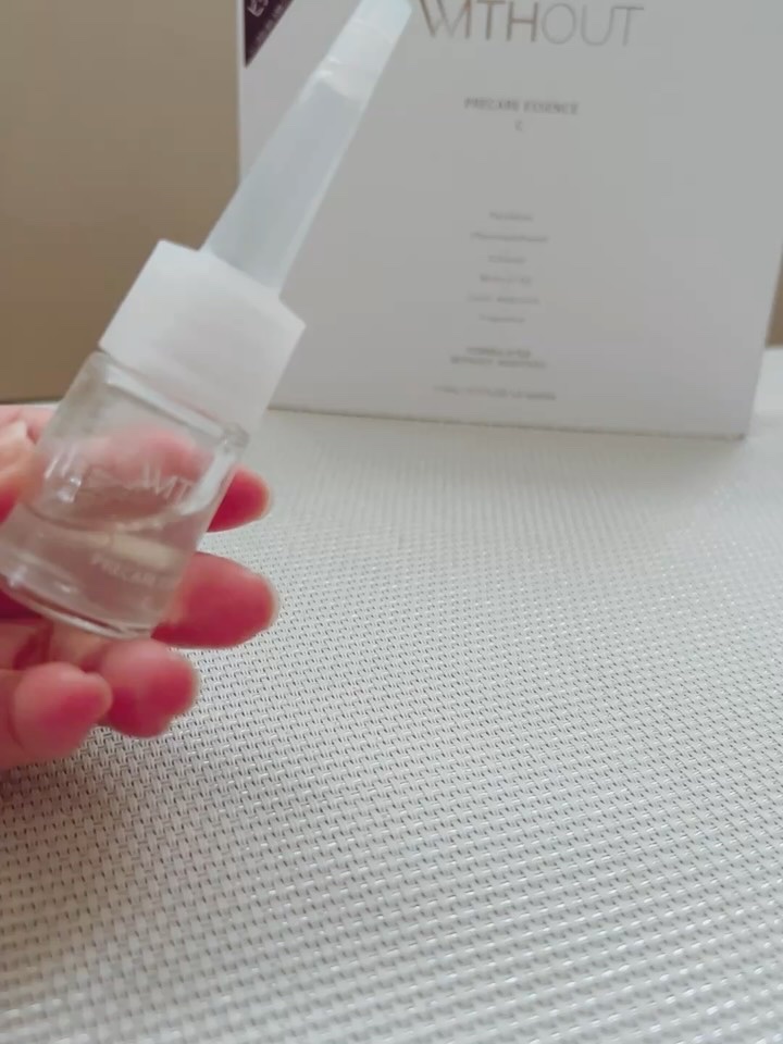 ウィズアウト プレケアエッセンス C/WITHOUT/美容液の動画クチコミ3つ目
