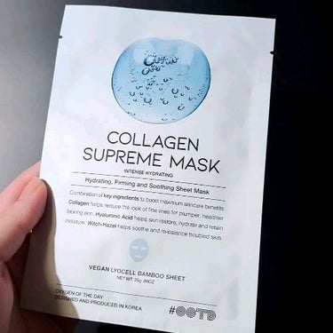 コラーゲン シュプリーム マスク/OOTD Beauty/シートマスク・パックの動画クチコミ1つ目