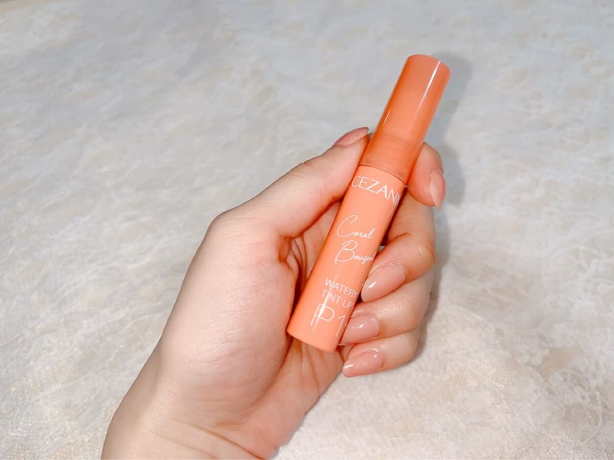 ウォータリーティントリップ/CEZANNE/リップティントを使ったクチコミ（2枚目）