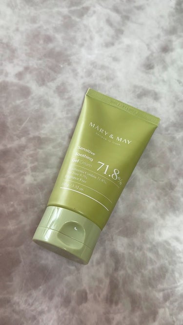 sensitive soothing gel cream /MARY&MAY/フェイスクリームを使ったクチコミ（1枚目）