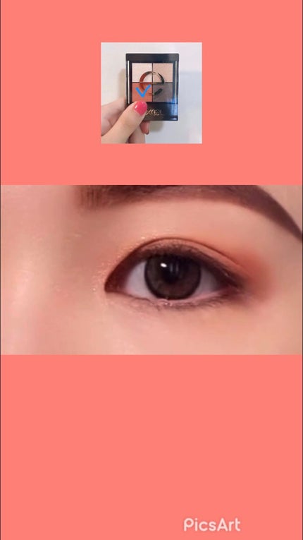 リアルクローズシャドウ/excel/アイシャドウパレットを使ったクチコミ(1枚目)