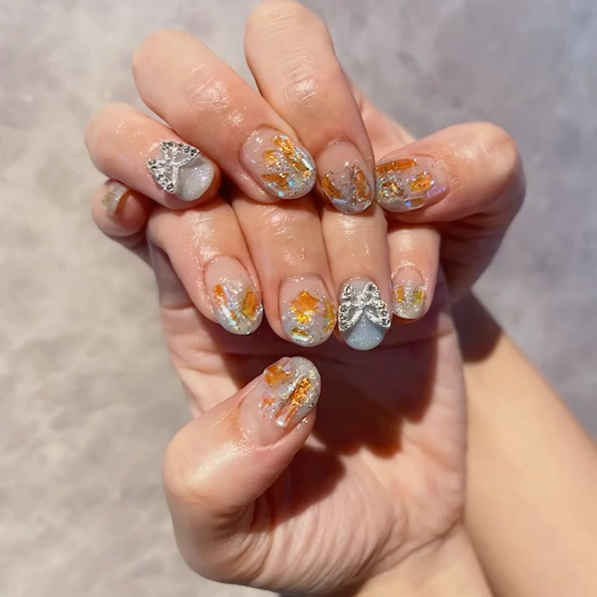 ジェルネイル（ライト対応）/セリア/ジェルネイルを使ったクチコミ（2枚目）