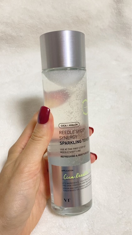 リードルショットシナジースパークリングトナー/VT/化粧水を使ったクチコミ（2枚目）