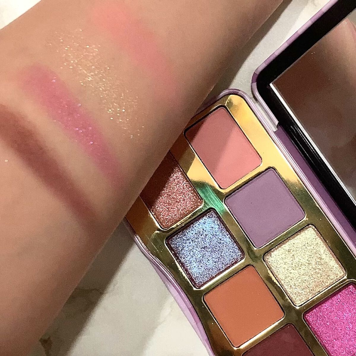  ザッツ マイ ジャム！ ミニ アイシャドウ　パレット ​/Too Faced/アイシャドウパレットの人気ショート動画